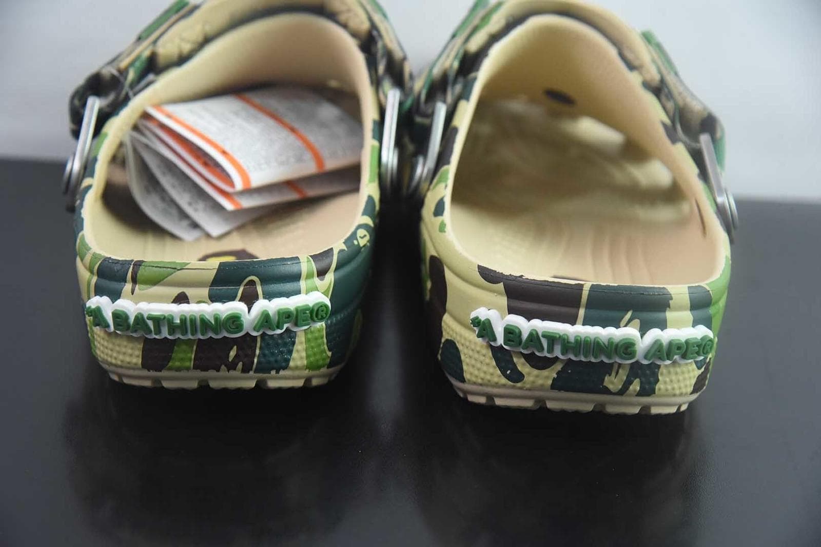 Crocs Classic Clog A Bathing Ape (BAPE) ABC Camo Green 4